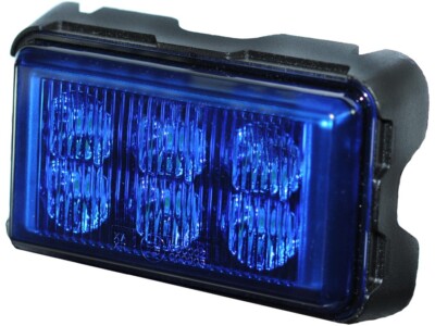 LED Kennleuchte PRO-STROBE blau, Aufbauversion