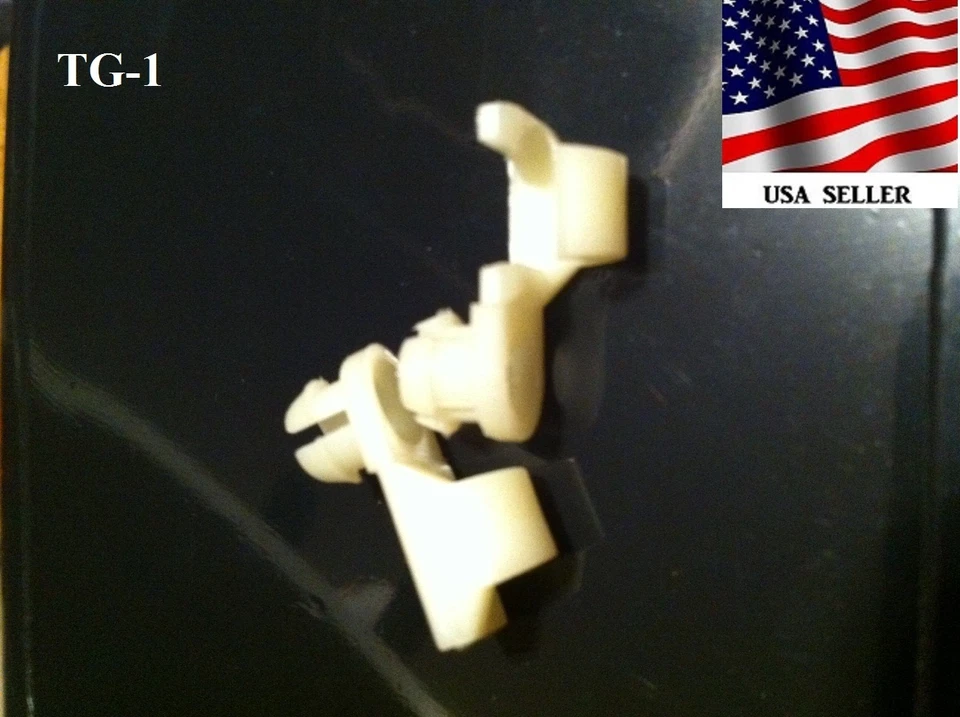 Clips de reparación de varilla de puerta trasera General Motors 1981-1998 para varilla 3/16 Chevy y GMC TG-1 Foto 4 de 4