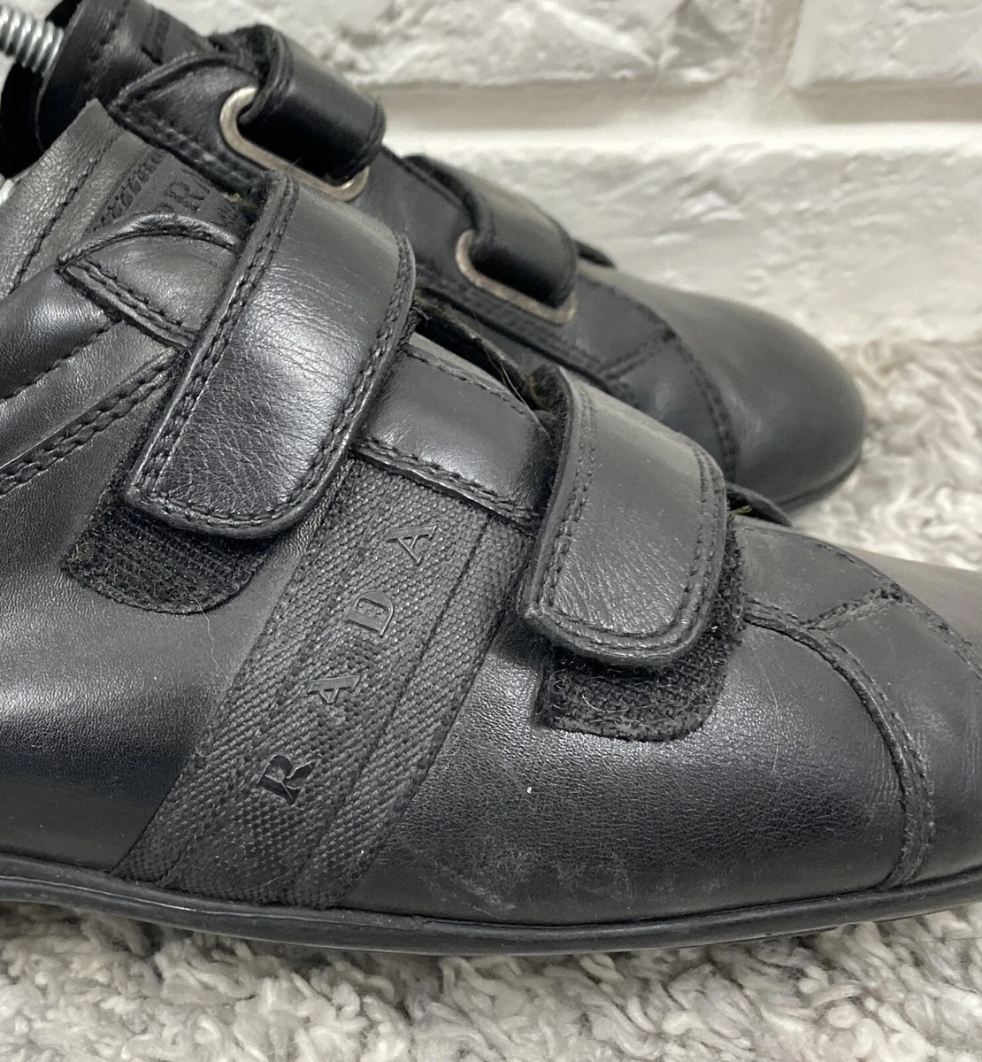 Prada velcro trainers sale
