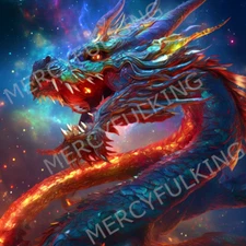 Dragon - Digital AI Art Image (4k HD) High Resolution Print Download