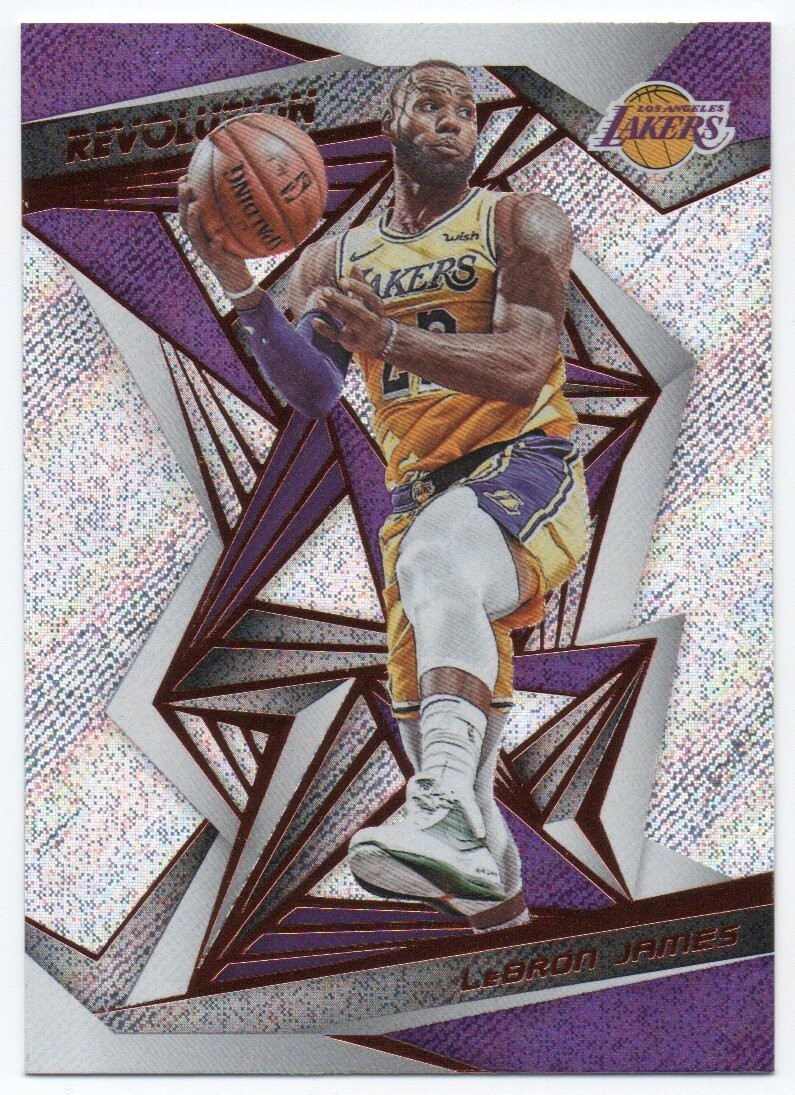 2019-20 Panini Revolution 14 LeBron James Los Angeles Lakers - Qty Available