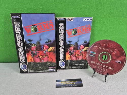 Worms Sega Saturn !! Team 17 Ocean !!