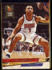 DAVID WESLEY 1993 Ultra Rookie Free Agent #299.  NETS