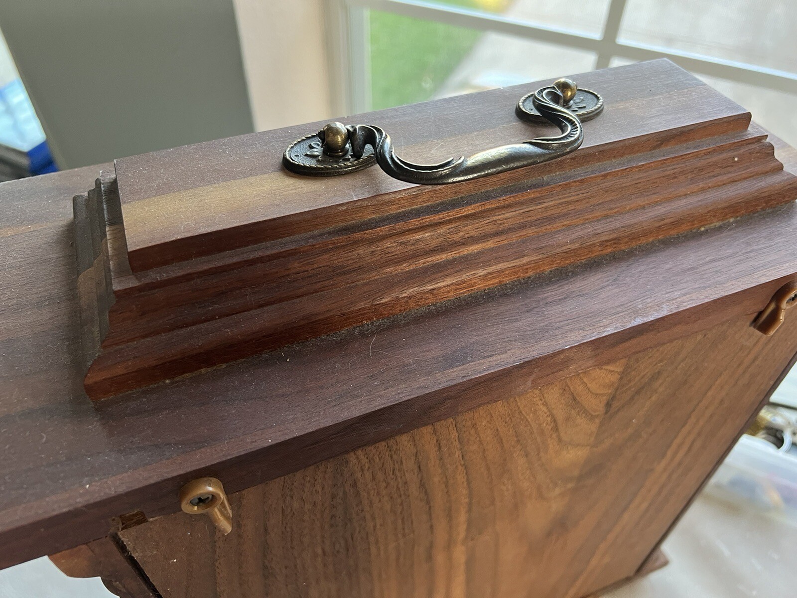 Franz Hermle Emperor Westminster Chime Moon Phase Mantle Clock 341020