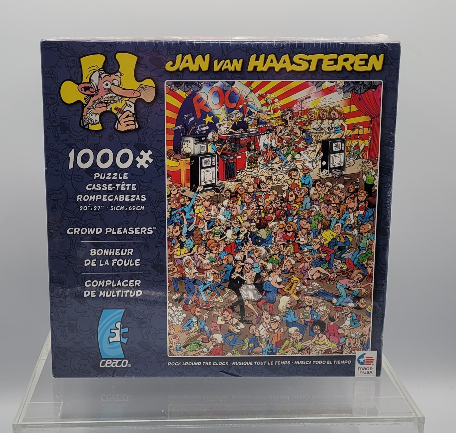 Ceaco 334218 Crowd Pleasers Golf Course Jan Van Haasteren Jigsaw