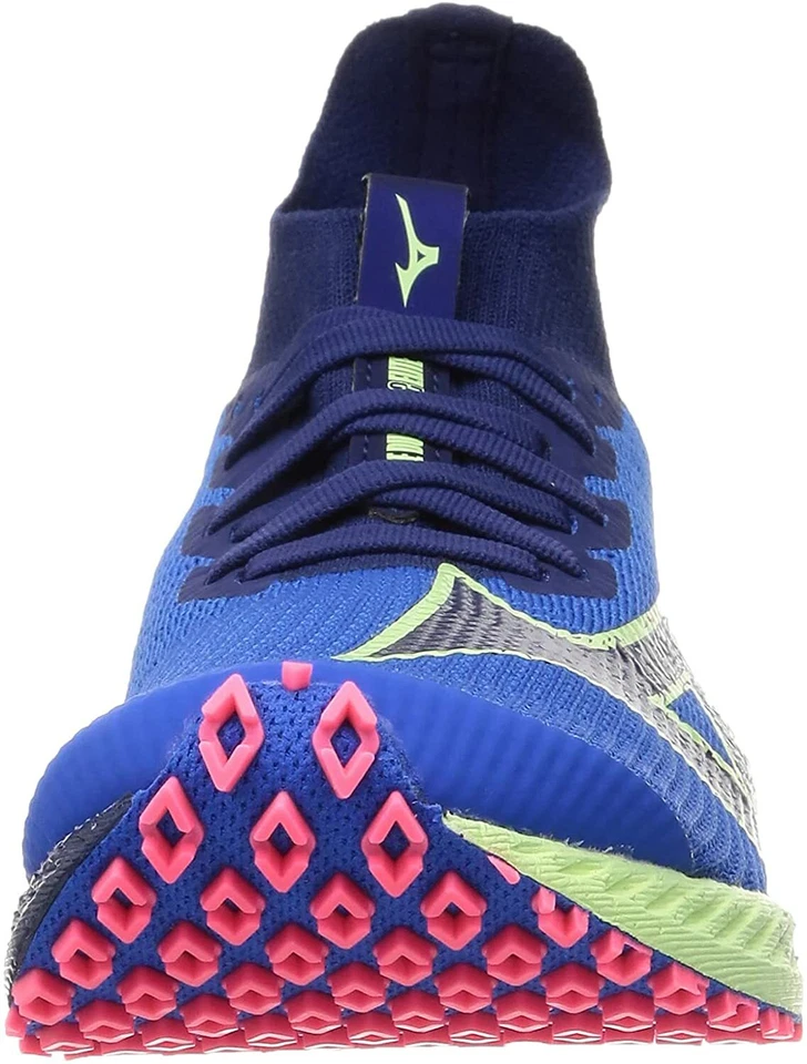 Zapatos para correr MIZUNO para hombre WAVE DUEL NEO 2 azul amarillo U1GD2100 US7,5 (25,5 cm) Foto 2 de 4