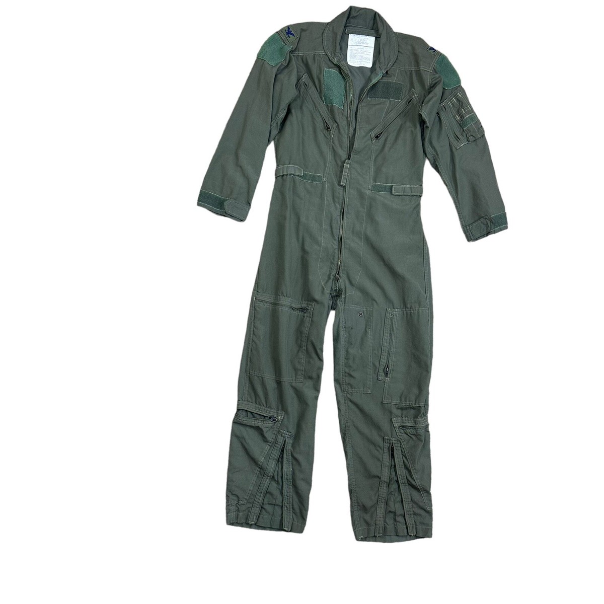 Military Coveralls Flyer Summer Fire Resistant CWU-27/P Sage Green