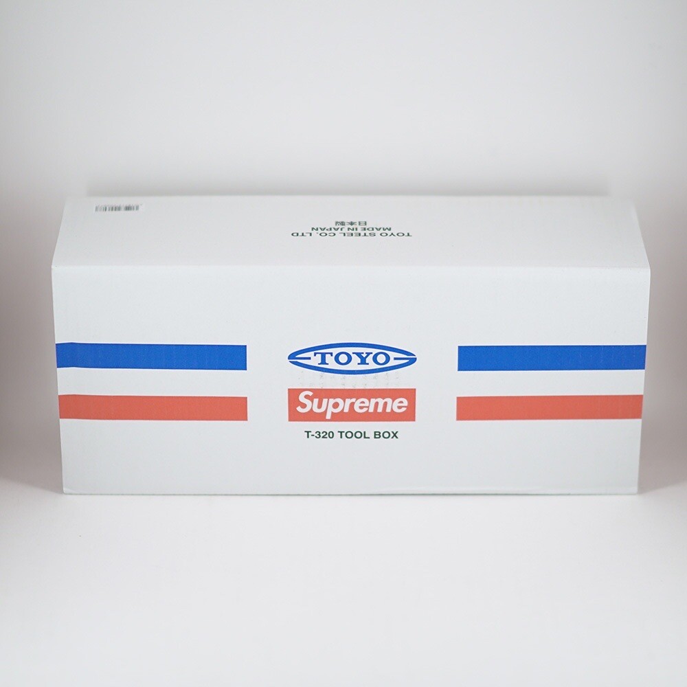Supreme Toyo Steel T-320 Toolbox Red FW22 BRAND NEW Metal Supreme Toyo Steel T-320 Toolbox Red FW22 BRAND NEW Metal