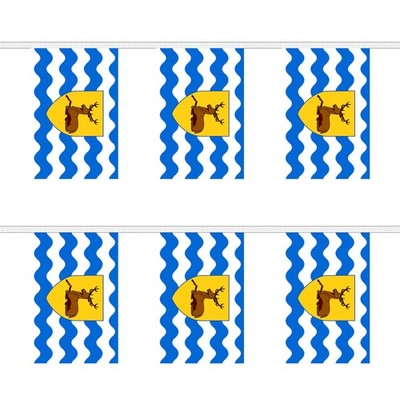 Flagtex Hertfordshire rechteckige Wimpelkette