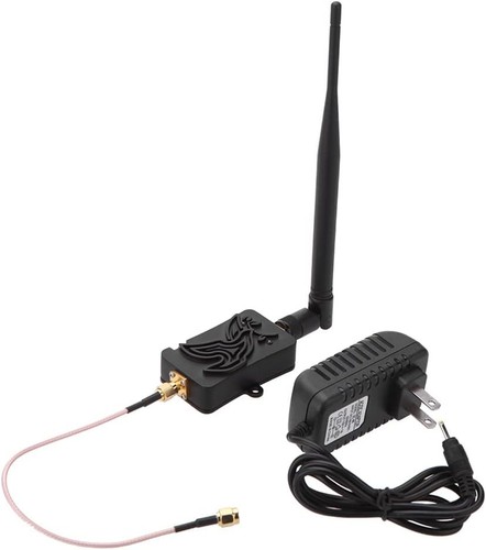 4W 4000mW 802.11b/g/n WiFi Amplificatore Wireless Router 2.4Ghz WLAN ZigBee BT... - Foto 6 di 8