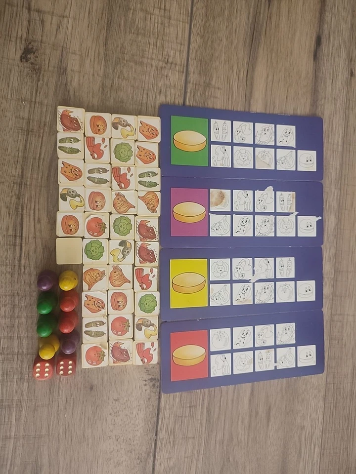 Hamburger Game by Spear's Games 1989 Vintage 100% Complete - Image 3 of 3