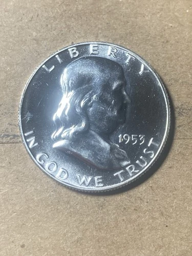1953 Franklin Half Dollar - Proof - As Shown! (#2108)