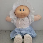 Vintage Cabbage Patch Kids 1978 1982  Newborn Preemie Blue Eyes  READ