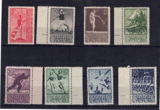 RUSSIA Scott # 698 705 MINT / VF / NH Sports Series; SCV $290.00