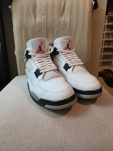 Size 11 - Air Jordan 4 Retro OG 2025 White Cement