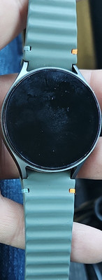 Samsung Galaxy Watch7 44mm Silver Aluminum Green Silicone GPS Touch Fitness
