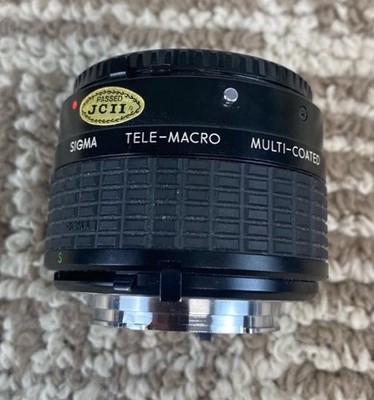 Sigma Tele-Macro Multi-Coated 2X Teleconverter Nikon F Mount w/ Caps