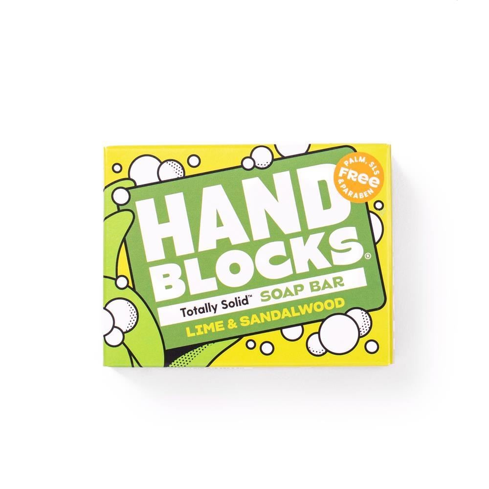 Shower Blocks Hand Blocks Soap Bar X1 - Lime & Sandalwood - Image 5