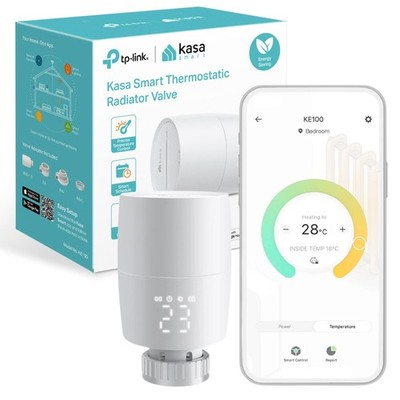 Kasa Smart Thermostat Heizkörperventil Smart Heizkörperventil Energiespar LED