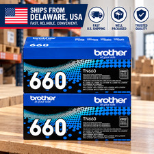 Brother TN660 High Yield Toner 2-Pack HL-L2340DW MFC-L2700DW New Sealed Box
