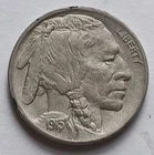 1915-D Buffalo Nickel - XF Details, Better Date 5C Denver coin