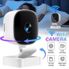 Smart Wireless WiFi Security Camera System Indoor 1080P Night Vision 2-Way Audio