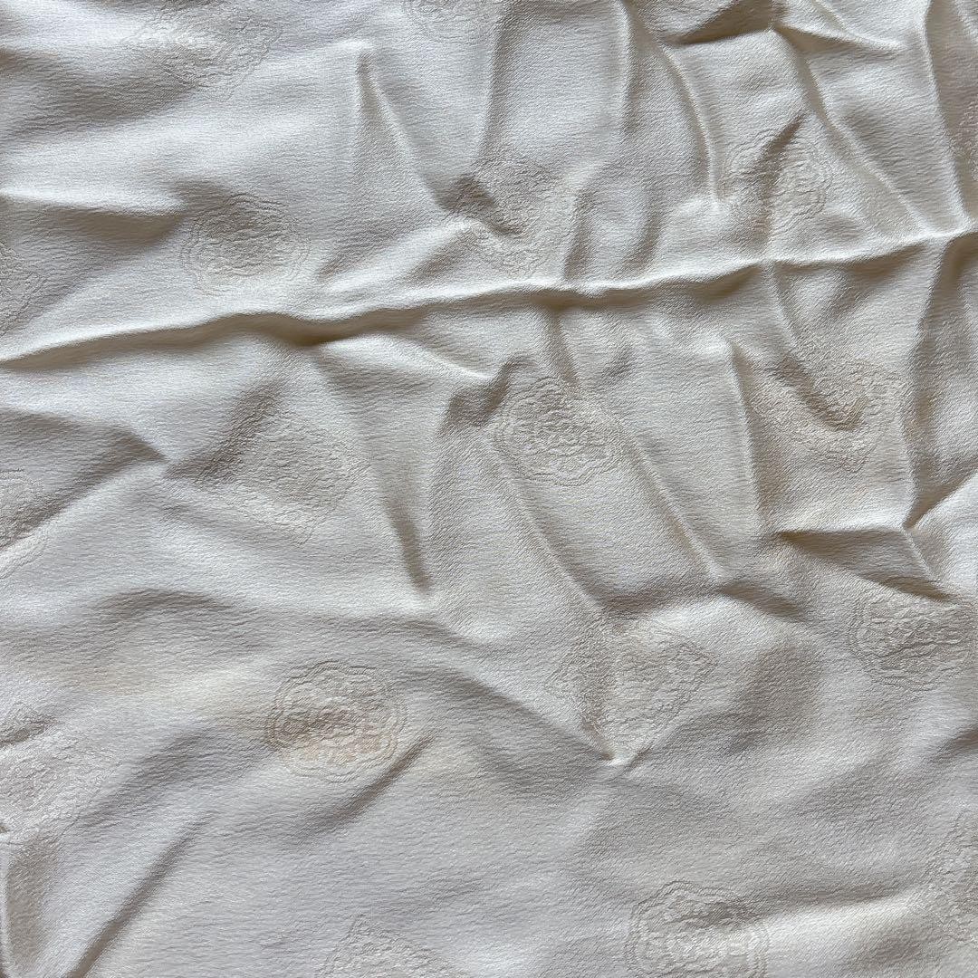 Used CHANEL✨CHANEL Coco Mark Chain Motif Large Silk Scarf