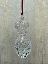 Steuben Glass Annual Holiday Crystal Ornament Pineapple #8891 - 4.25 "