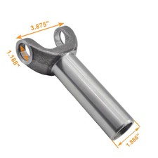 New For Np 246 261 263 Gm Th400 Drive Shaft Transmission Slip Yoke 3-3-5551x New For Np 246 261 263 Gm Th400 Drive Shaft Transmission Slip Yoke 3-3-5551x