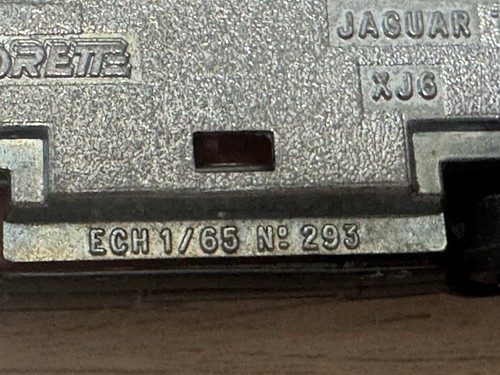 Vintage Majorette Jaguar XJ6 No. 293 Die Cast ECH 1/65 - Picture 14 of 15
