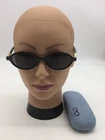 Gucci Women's Black Sunglasses Trendy Designer 50-20-137 Grey Lens