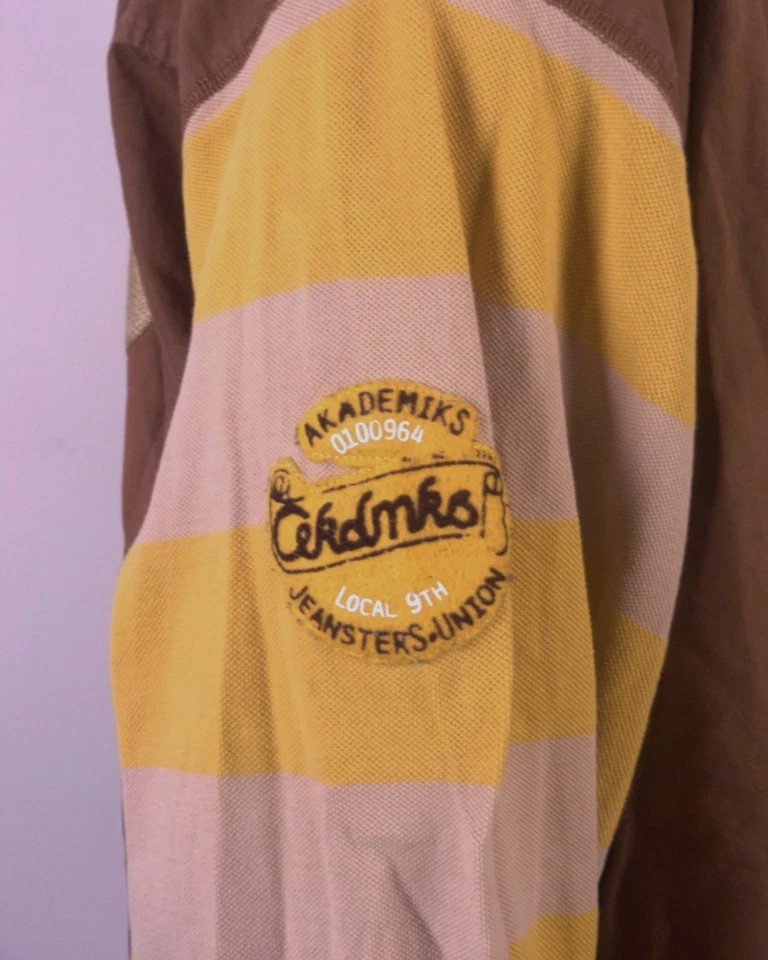 Camisa de Colección Años 00 Y2K Usada en Excelente Condición Akademiks Botón Agencia Para el Gran Hip Hop Rap 4XL Foto 4 de 4