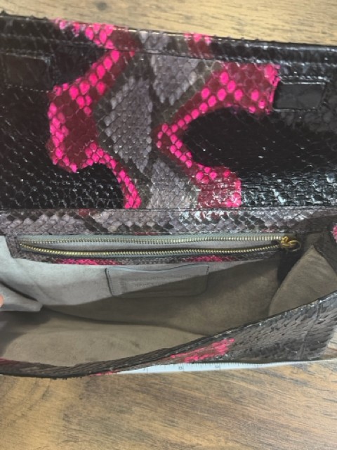 Nancy Gonzalez | Genuine Python Skin Clutch/Walle… - image 5