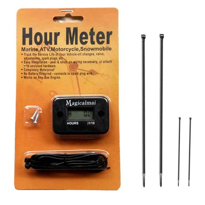 #ad Magicalmai Inductive Hour Meter for Gas Engine Generator Lawn Mower Pressure ... $18.22