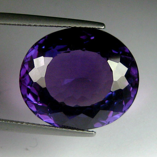 30.85 Ct. AMAZING RUSSIAN CZOCHRALSKI ALEXANDRITE OVAL GEM - Picture 1 of 2