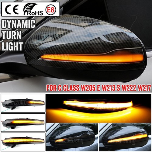 Dynamic Turn Signal Light For mercedes-benz w205 C180 C200 C250 S400 S400L S450 - Picture 7 of 17