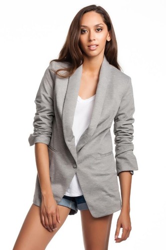 Robert Rodriguez Knit Boyfriend Jacket 