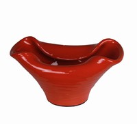 Privilege Ceramic Vase In Orange Finish 86051 on sale Privilege Ceramic Vase In Orange Finish 86051 on sale