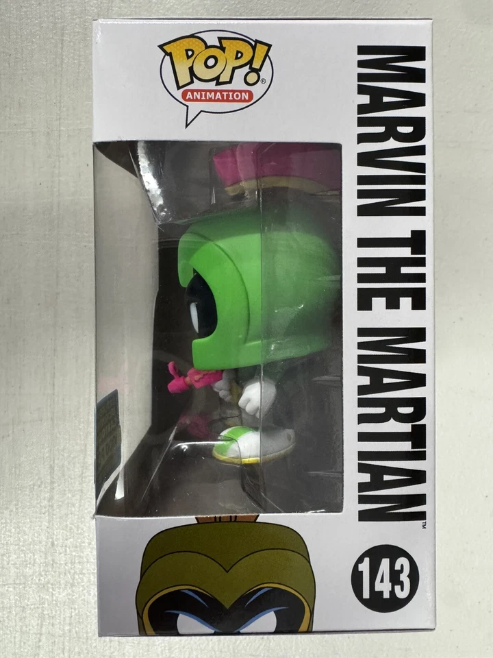 Marvin the Martian 143 ~ Duck Dodgers ~ винил FUNKO Pop ~ РЕДКИЙ и почти как новый 👌 - Изображение 3 из 4