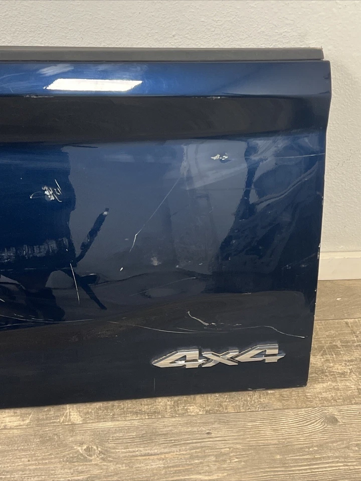 Used DENTED Dodge Ram 1-23 4X4 Tailgate -Blue- with Camera - Image 2 of 4