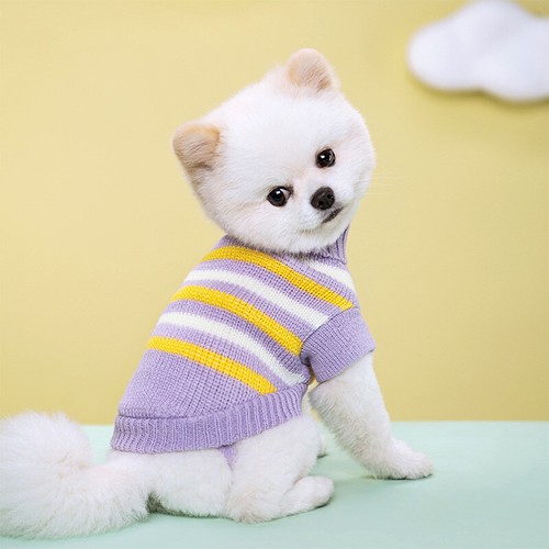 Pet Dog Puppy Dog Warm Soft Fleece Clothes Coat Shirt Sweater Winter Apparel - Picture 8 of 12