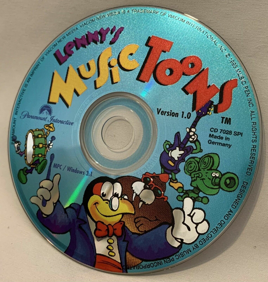 Paramount Interactive: Lenny's Music Toons Version 1.0 MPC