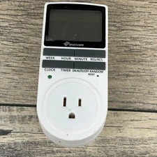 Enover Digital Weekly Light Switch Timer Please See Pictures and Description