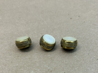 1930's The Buescher  LP 232 Trumpet Valve Buttons
