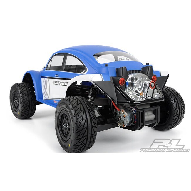 Pro-Line Volkswagen Full Fender Baja Bug Clear Body for Traxxas