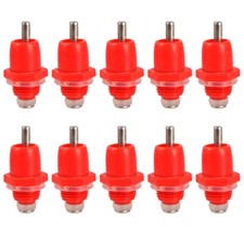 10 PCS Chicken Water Nipples Bird Drink Water Chicks Quail Hen Poultry NEW