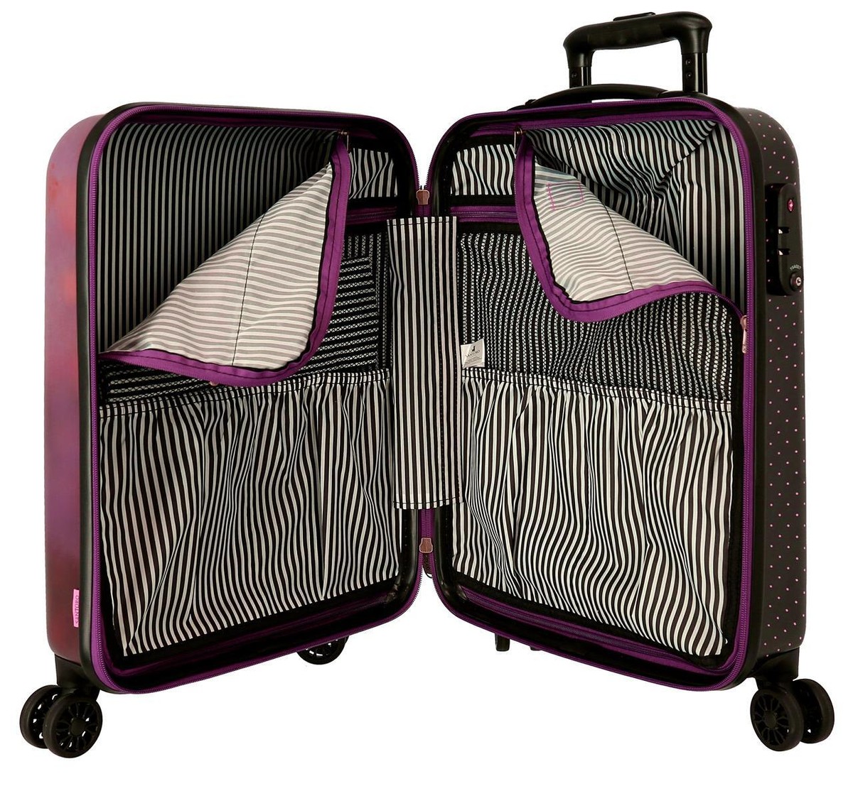 Suitcase Gorjuss Santoro 3627121 Valigia Trolley Synthetic Pink