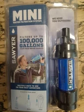 Sawyer SP128 Mini Water Single Filtration System Single - Blue