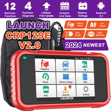 LAUNCH OBD2 Scanner CRP129E Engine ABS SRS AT Code Reader Car Diagnostic Tool