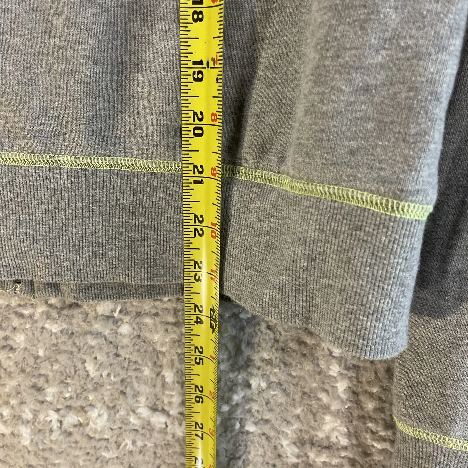 UNDERCOVER Felpa con cappuccio ROSA Victoria Secret donna grigio medio cerniera intera maglione amore rosa